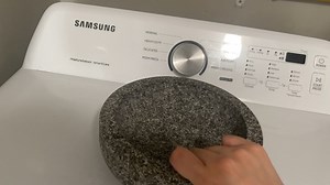 Watch Honest Review of 4-Cup Granite Molcajete Mortar and Pestle on Amazon Live