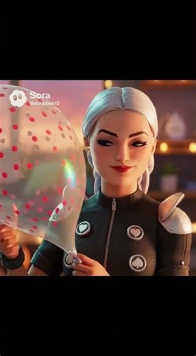 Fortnite cassidy quinn blowing up a balloon