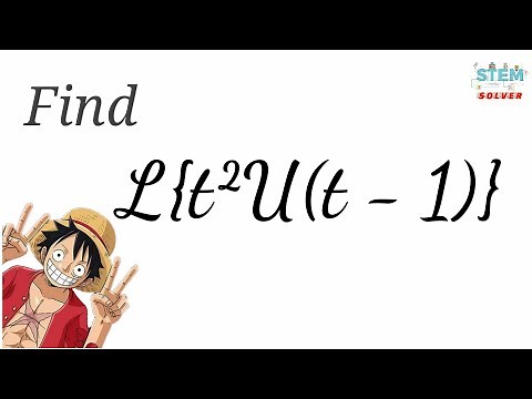 Find Laplace Transform of t^2U(t-1) | DE