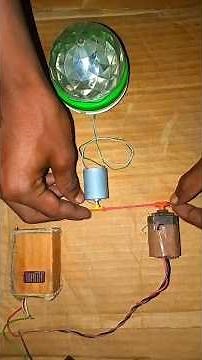 Free Electricity Generator 😱 | DIY Motor Experiment That Really Works!