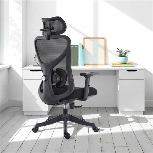 New Fashionable Swivel Adjustable Task Chair Home Office Furniture Mesh Ergonomic Chair Computer Office Chair Furniture