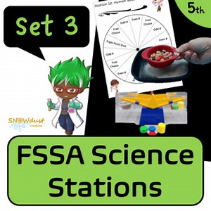 FSSA Florida Science Standardized Test Prep Stations: Set 3