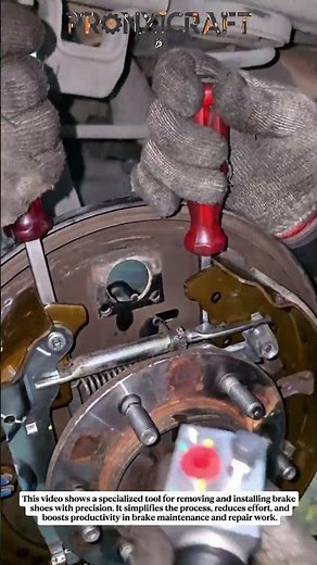 Brake Shoe Removal & Installation Tool | Fast Drum Brake Repair