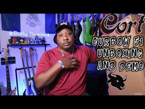 Cort Curbow 51 Bass Unboxing and Demo