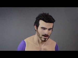 New Clark silicone mask video