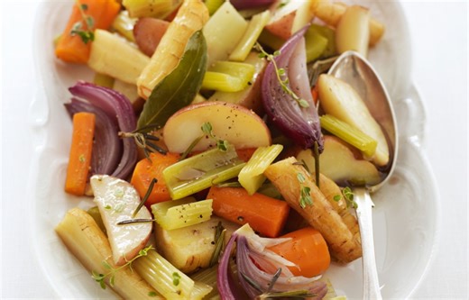 All-in-One Baked Vegetables