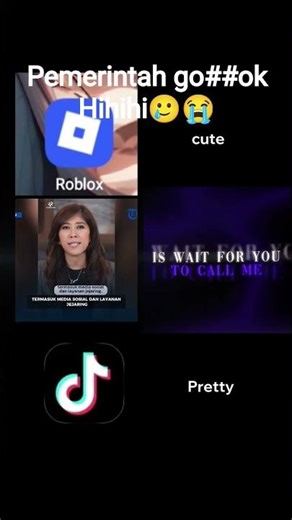 siapkan roblox dan tiktok anda karna 2026 usia yang dibawah16 yahun akan diblokir