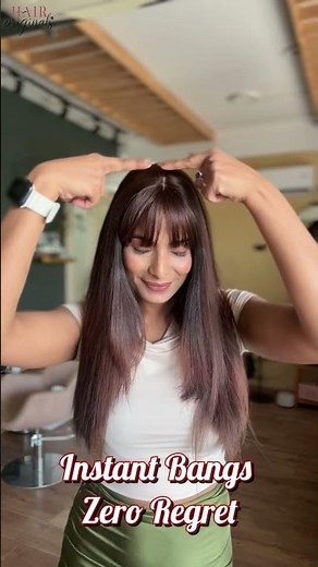 Instant Bangs & Volume! 3-in-1 String Topper Transformation