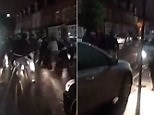Shocking footage shows mass brawl erupting in Birmingham
