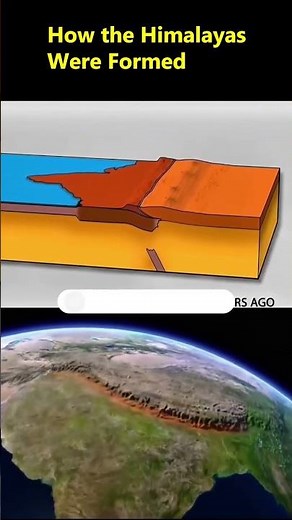 How the Himalayas Were Actually Built #geology #mountains #science