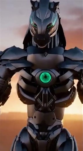 Shoulder Plates Seal: Beast Robot Morph to Hero Stance