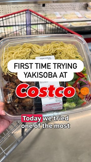 Delicious Yakisoba Prepared Meal Review from Costco