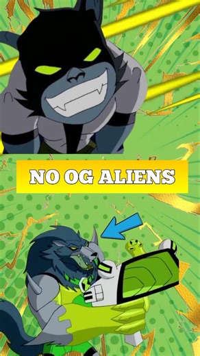 Ben 10 But NO OG Aliens 😳 #shorts