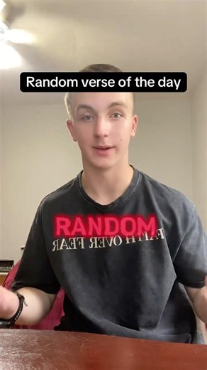 Random verse of the day