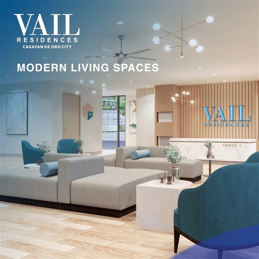 Step into modern living at Vail Residences! • Hotel-like lobbies with Wi-Fi access for ultimate comfort • Open parks and play spaces for family fun • Integrated commercial space for all your needs Embrace a lifestyle of elegance and convenience. #SMDC #SMDCResidences #VailResidences #CDO | SMDC