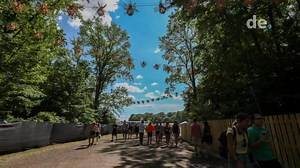 Under the fireflies at Firefly Music Festival, time lapse