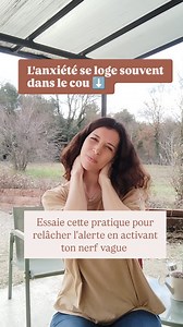 Ton corps ne reste pas en alerte par hasard ⤵️ Le nerf vague est le plus grand nerf crânien du corps. Il part du cerveau, passe par le cou et descend vers le cœur, les poumons et les intestins. Son rôle principal : faire le lien entre ton cerveau et ton corps pour réguler ton système nerveux autonome. Quand il est bien activé (branche vagale ventrale), il aide ton corps à : - Ralentir le rythme cardiaque - Respirer plus profondément - Digérer correctement - Relâcher les muscles - Ressentir du ca