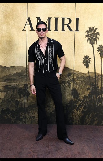 Lewis Tan Amiri Paris Fashion Week – Menswear Highlights