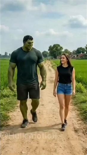 Hulk ki girlfriend ❣️❤️😘 #shorts #trending #viral #ai