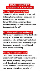 5.6K views · 932 reactions | TOUGH INTERVIEW QUESTIONS AND THEIR ANSWERS Video Credit: @careervidz . . . #tech #jobs #businessanalyst #projectmanager #dataanalytics #data #scrummaster #devops #softwaretesting #productowner #resume #cv #jobinterviewtips #interview #job #datascience #digitalmarketing #cybersecurity #it #blackjobs #job #jobinterview #interviewtips | Advance Careers UK | Facebook