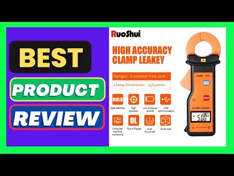 RuoShui 140A Digital Clamp Leaker High