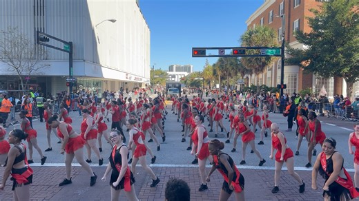 The TGD Showstars and Performance team shined bright today at the 2024 Santa fest parade and stage show. Happy Holidays Everyone, from our Tampa Parks and Recreation family to yours! 🎄💫 #santafest #tampabay | Tampa Parks & Recreation