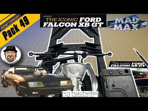Build The Iconic Ford Falcon XB GT (MAD MAX CAR) - Hachette - 1:8 Scale - Pack 49