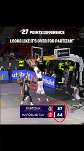 Partizan COMES BACK From 27 POINTS DOWN??