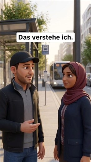 Deutsch lernen B1 🇩🇪 | Wie kommst du zur Arbeit? 🚌 Alltag Dialog #DeutschLernen