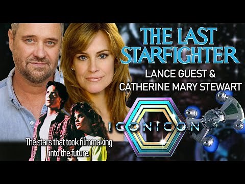 The Last Starfighter: Lance Guest and Catherine Mary Stewart, Iconicon 2021