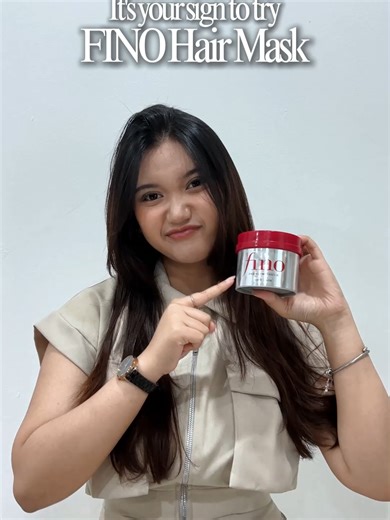 Perawatan Rambut dengan Fino Hair Mask dan Oil