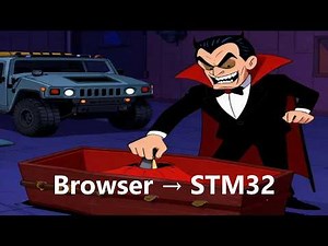 Control STM32 from the Browser with an HTML Button (Web Serial API)