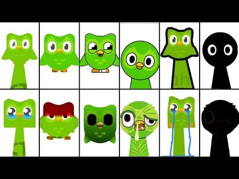 Sprunki OC: Duolingo All Main Characters (Dua)