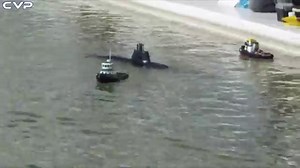 CVP - Rc Tug Boat 510 towing Rc Submarine U-31