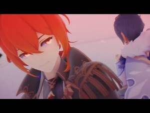 【原神 || Genshin Impact MMD】ディルックとガイアで Gimme x Gimme