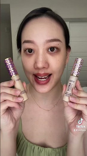 NEW vs OLD Tarte Shape Tape on very dark circles! Ultra Creamy Concealer Comparison