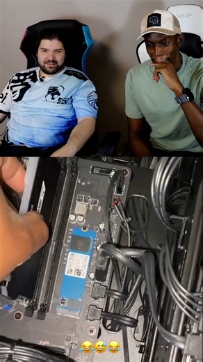 Evetech South Africa on Instagram: "Our reactions? Pure pain. Pure comedy #evetech #reactionvideo #pcbuildfail #pcbuildsetup"