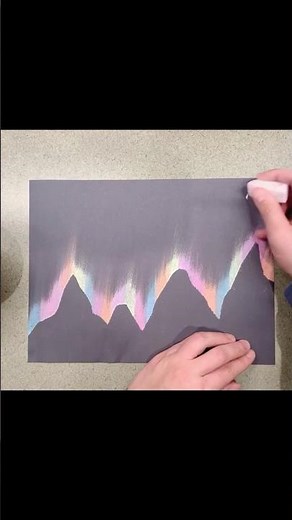 Crafts for Kids - Northern Lights