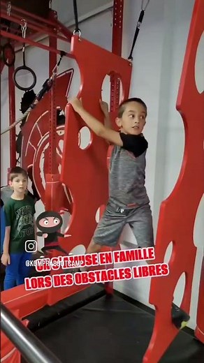 20+ obstacles #NinjaWarrior à ton rythme au Kompra #Bootcamp