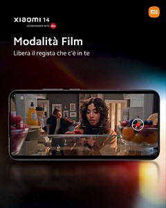 🎬 Rendete ogni momento leggendario con la Modalità Film di #Xiaomi14. 🟠📷🔴 #Obiettivoleggenda Disponibile online, negli Xiaomi Store Italia e nei migliori negozi di elettronica e telefonia. 👉https://bit.ly/Xiaomi14SM | Xiaomi Italia