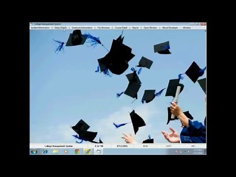 Visual Basic and MS Access Project in College Management System