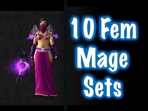10 Sxc Mage Transmog Sets #1 (World of Warcraft)