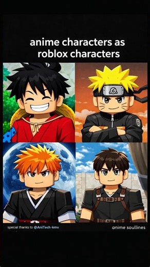 anime characters as roblox characters 👀who should i do next?