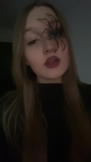 паук не особо получился, но я старалась🖤 #рекомендации #fyp #foryou