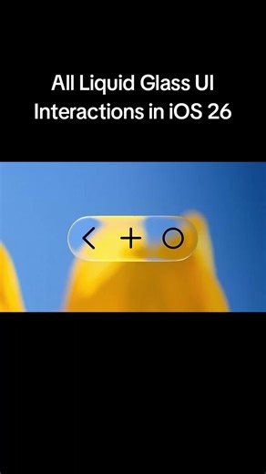 Exploring Liquid Glass UI Features in iOS 26