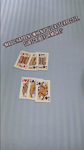 “Kings vs Queens: The Impossible Separation Card Trick!”#cardtrick