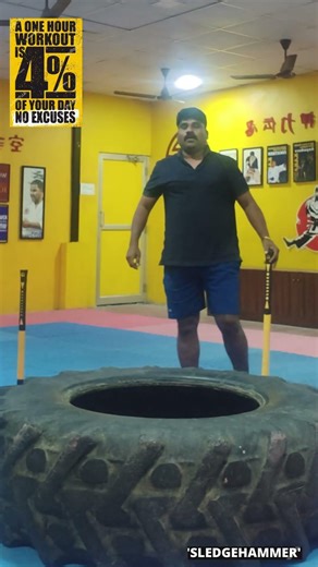 sledge hammer workout