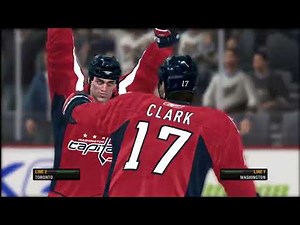 NHL 08 Xbox 360 Gameplay - Toronto Maple Leafs vs Washington Capitals