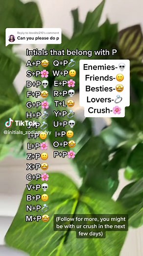 Initials that Belong Together