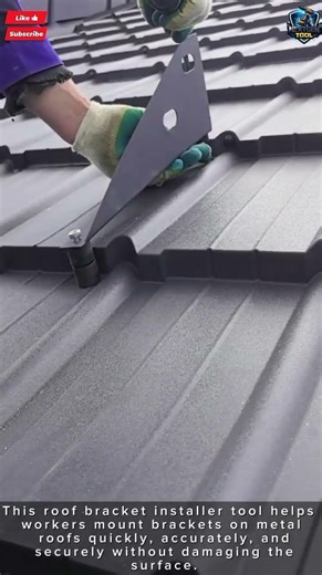 Roof Bracket tool Installer Fast Precise Metal Roofing Work#tool